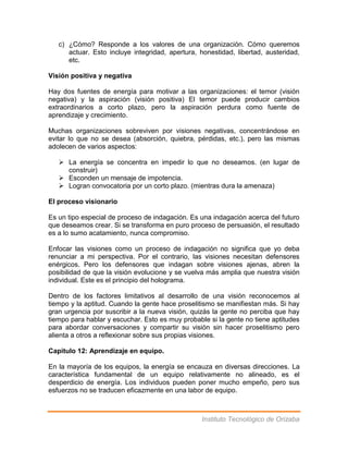 Sinopsis del libro quinta disciplina