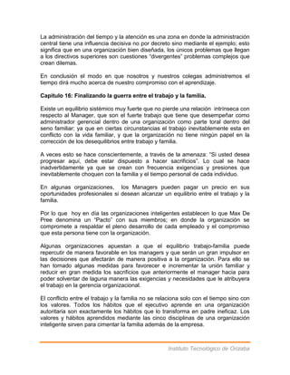 Sinopsis del libro quinta disciplina