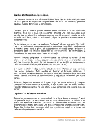 Sinopsis del libro quinta disciplina