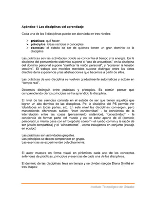 Sinopsis del libro quinta disciplina