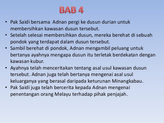 Novel Leftenan Adnan Sinopsis Bab