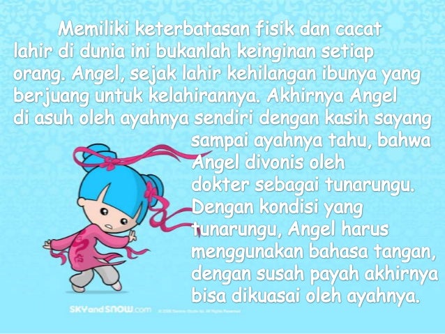 Unsur Intrinsik Ayah Mengapa Aku Berbeda - Berbagai Perbedaan