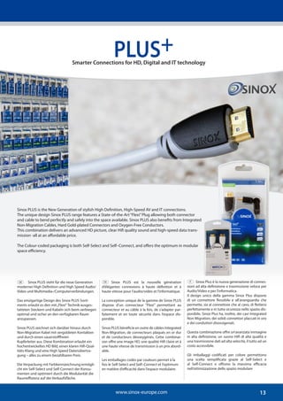 Sinoxsecure CATALOGO CABLES SINOX 2013 | PDF