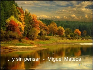 .. y sin pensar  -  Miguel Mateos 