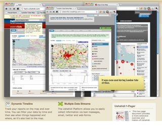 It was even used during London tube
strikes.
 