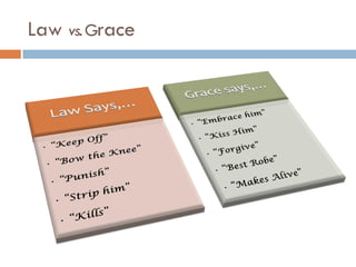 Law vs. Grace