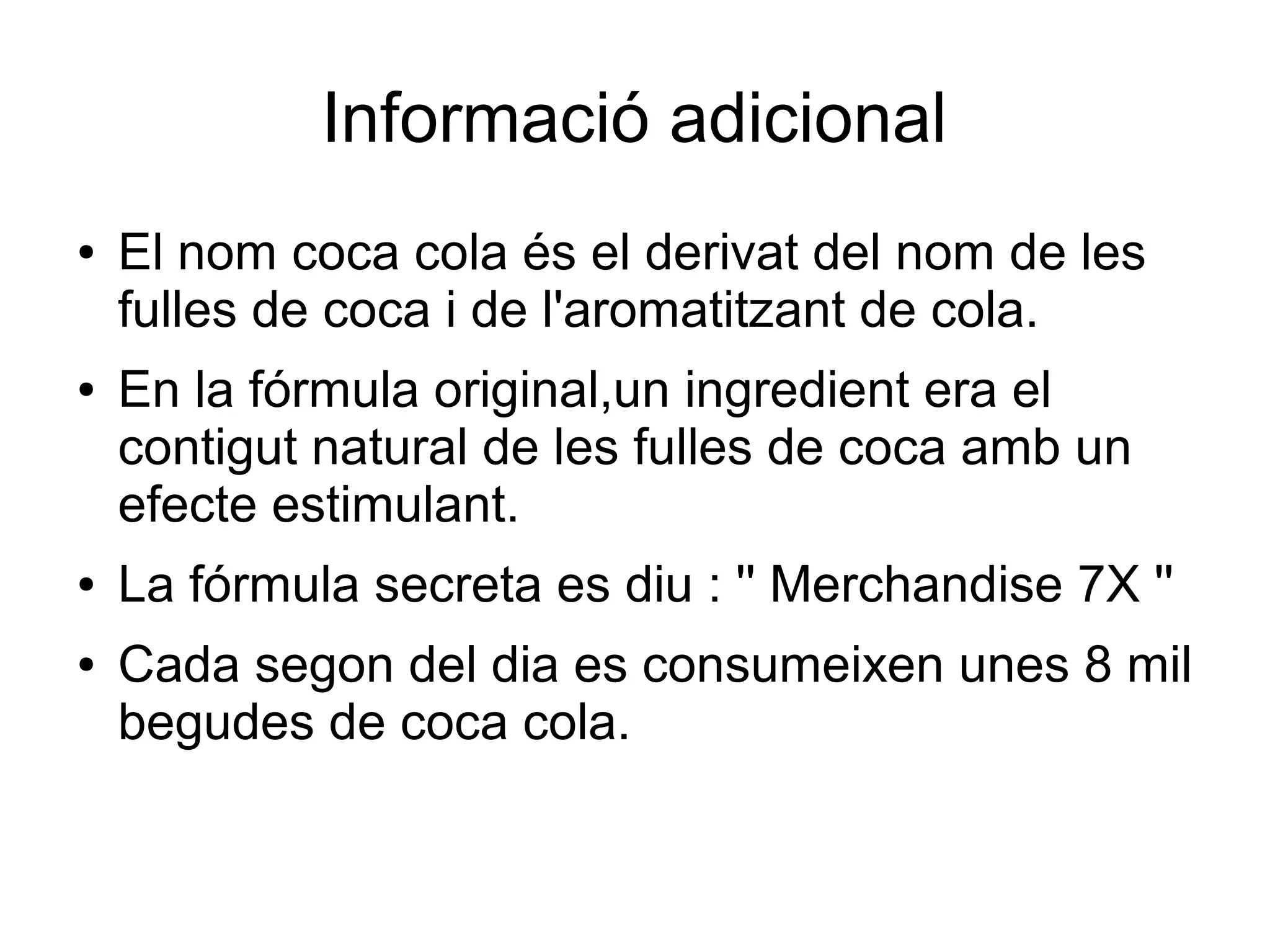 Ptresentación Coca Cola | ODP