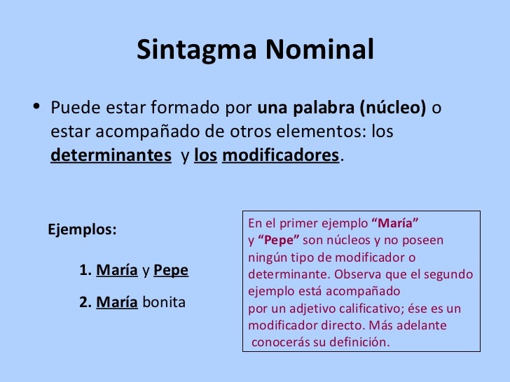 Sintagma Nominal