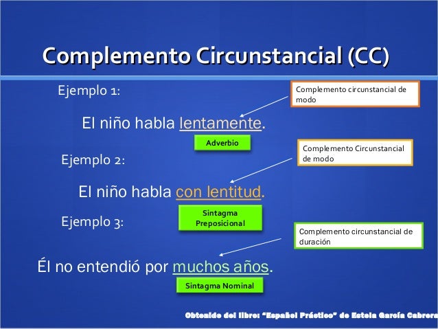 Sintagma verbal clase