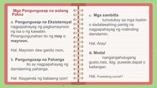 Sambitla Example SINTAKSIS- report fil.213.pptx, MAT FILIPINO | PPTX