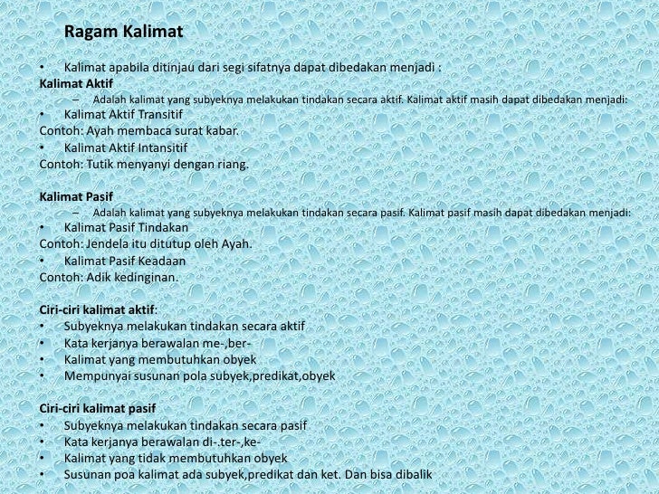 Sintaksis 5 Sintaksis 5