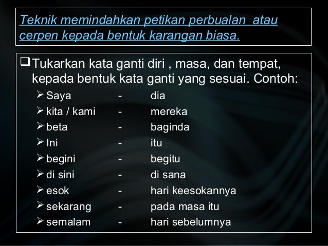 Contoh Karangan Gramatis - Shoe Susu