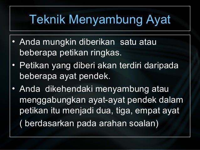 Sintaksis (menukarkan ayat)