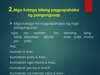 Kataga Examples Sintaks_pptx (1).pptx filipino majors need | PPTX