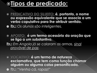 Sintaxe   PortuguêS