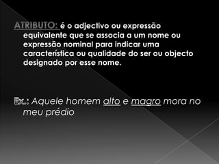 Sintaxe   PortuguêS