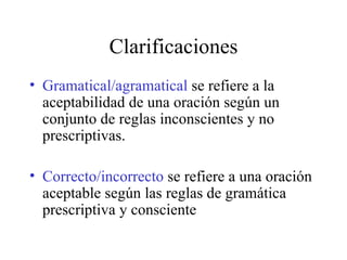 Sintaxis Del EspañOl | PPT