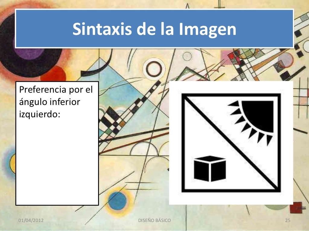 Sintaxis de la imagen