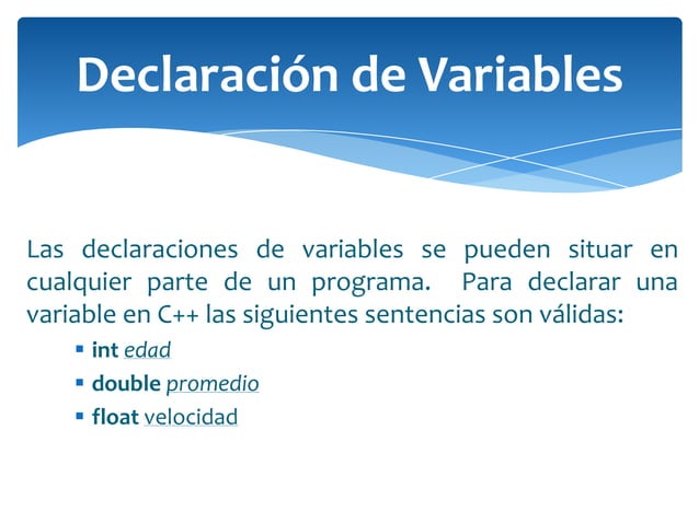 Sintaxis del lenguaje c++ | PPT