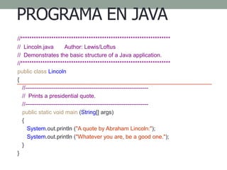Unidad 2 Sintaxis en java | PPTX
