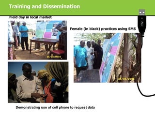 Improving livestock market information flow and early warning systems for pastoral communities using ICT
