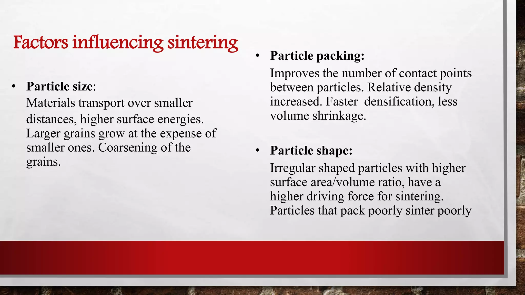 Sintering ppt | PPTX