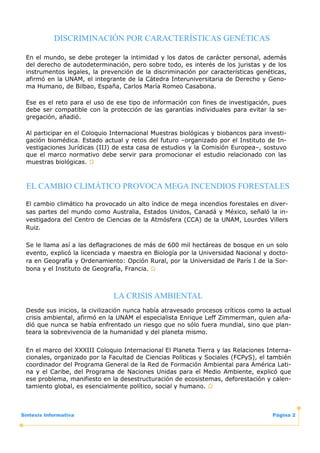 Sintesis 01 De Agosto