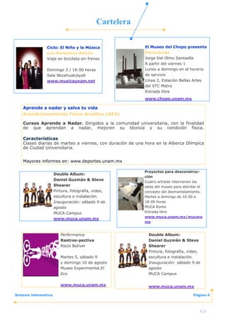 Sintesis 01 De Agosto