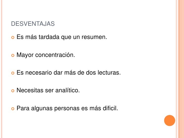 Ventajas Y Desventajas De La Sintesis Literaria slipingapama.blogspot.com