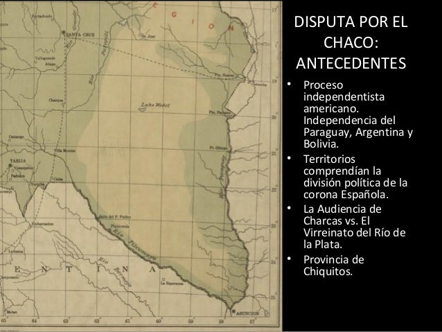 Sintesis de la Guerra del Chaco