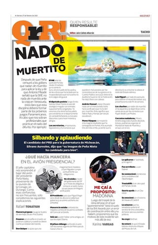 Sintesis informativa 01 27 2015