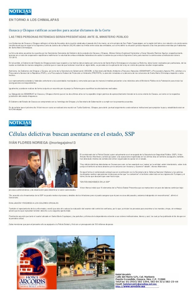 Sintesis informativa 07 de marzo 2015