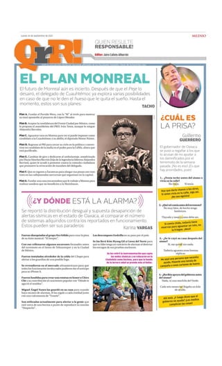 Sintesis informativa 14 09 2017