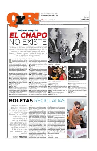 Sintesis informativa 18 de enero 2016