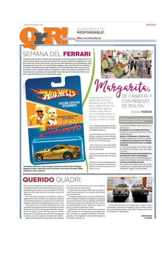 Sintesis informativa 28 de julio 2017