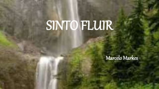 SINTO FLUIR
Marcelo Markes
 