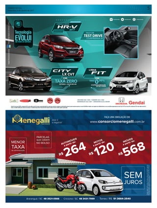 CORREIO DO SUL
Sexta-feira, 6 de Janeiro de 2017
5
 