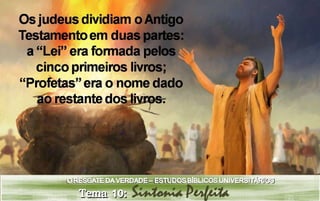 Estudo bíblico universitário - Tema 10