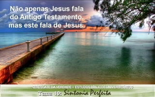 Estudo bíblico universitário - Tema 10