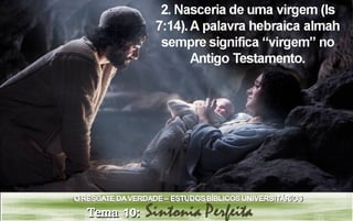 Estudo bíblico universitário - Tema 10