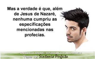 Estudo bíblico universitário - Tema 10