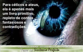 Estudo bíblico universitário - Tema 10