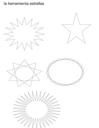 la herramienta estrellas
 