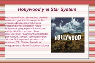 Surgieron múltiples pequeños estudios fílmicos, tanto en Estados Unidos como en Europa. 