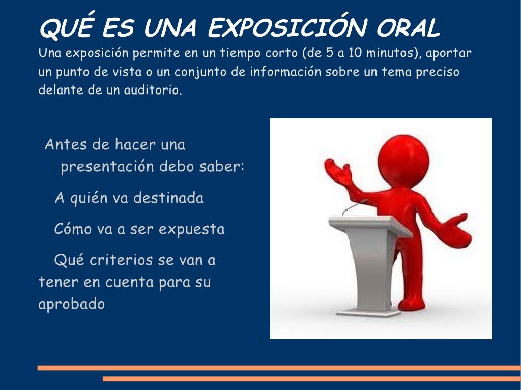 Exposición Oral Exposición Oral