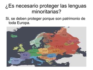 ¿Qué consecuencias (económicas, sociales) tiene la expansión de un idioma? Economicamente, el país avanza más respecto a los negocios. 
