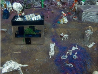 Nuestros trabajos con reciclaje