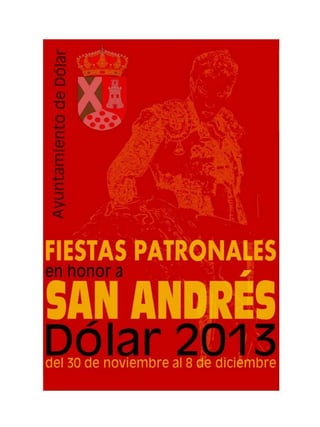 Programa de Fiestas de San Andrés 2013