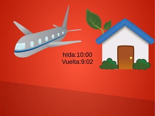hIda:10:00
Vuelta:9:02
 