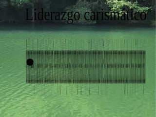 Liderazgo carismático
●
ellídercarismáticosobresaledelrestoporsuscualidadesinnatasdeinspiraciónysupoderdeatracciónhacialaspersonas.Semuestransiempremuyenérgicosaltransmitirsusideasgenerandosatisfacciónyentusiasmodentrodelgrupodetrabajo;llegandoinclusoapensarquesinlafiguradellídercarismáticodentrodelaorganizaciónnohayéxito.Entresusprincipalesdeficienciasestáelcentrardemasiadoslosesfuerzosalrededordeestafigurapuedellegaraserunproblemaparalacompañíaeldíaqueesteabandonelaorganización.
 